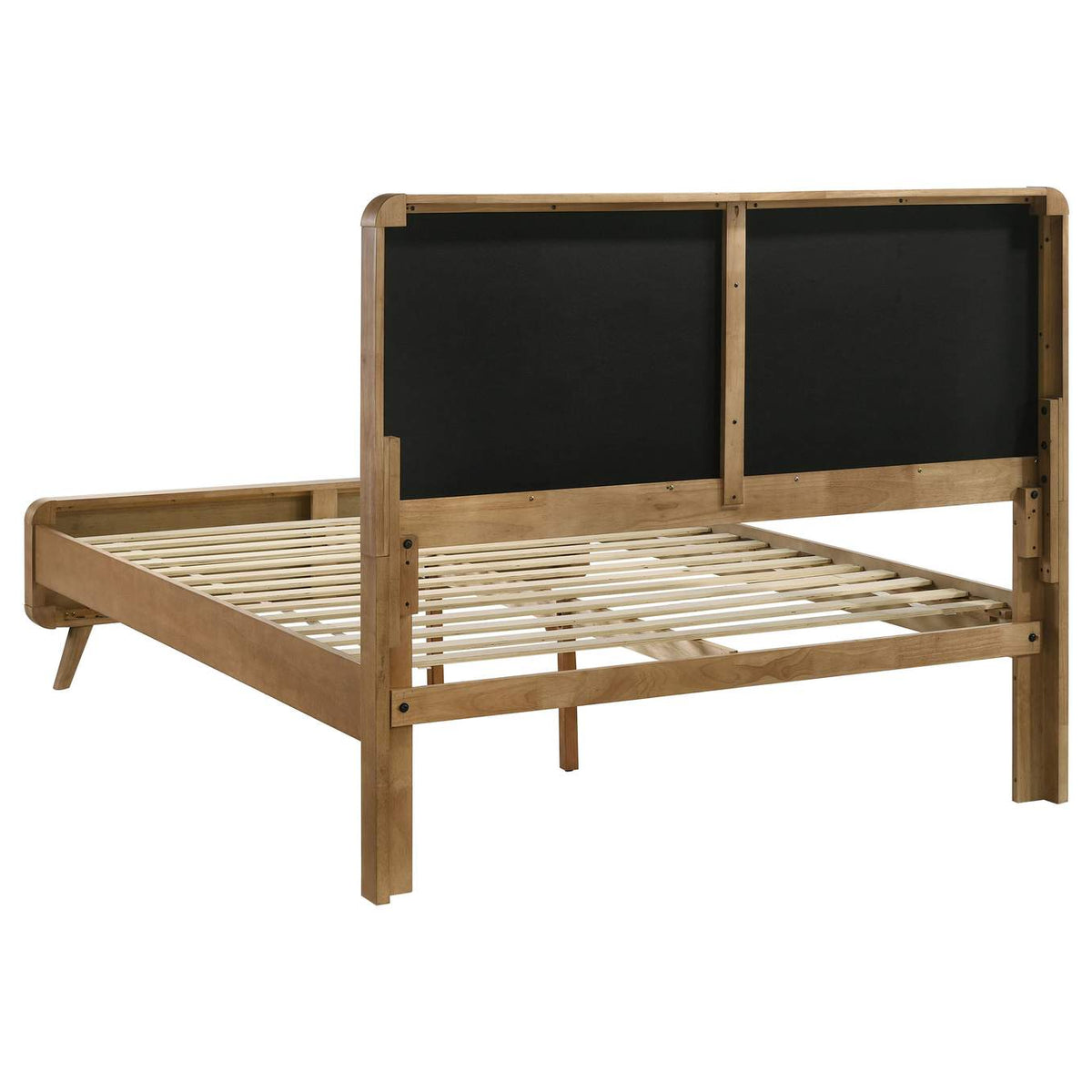 225091KW Robyn Wood California King Platform Bed Light Ash