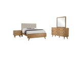 225091Q-S4 Robyn 4-piece Queen Bedroom Set Light Ash