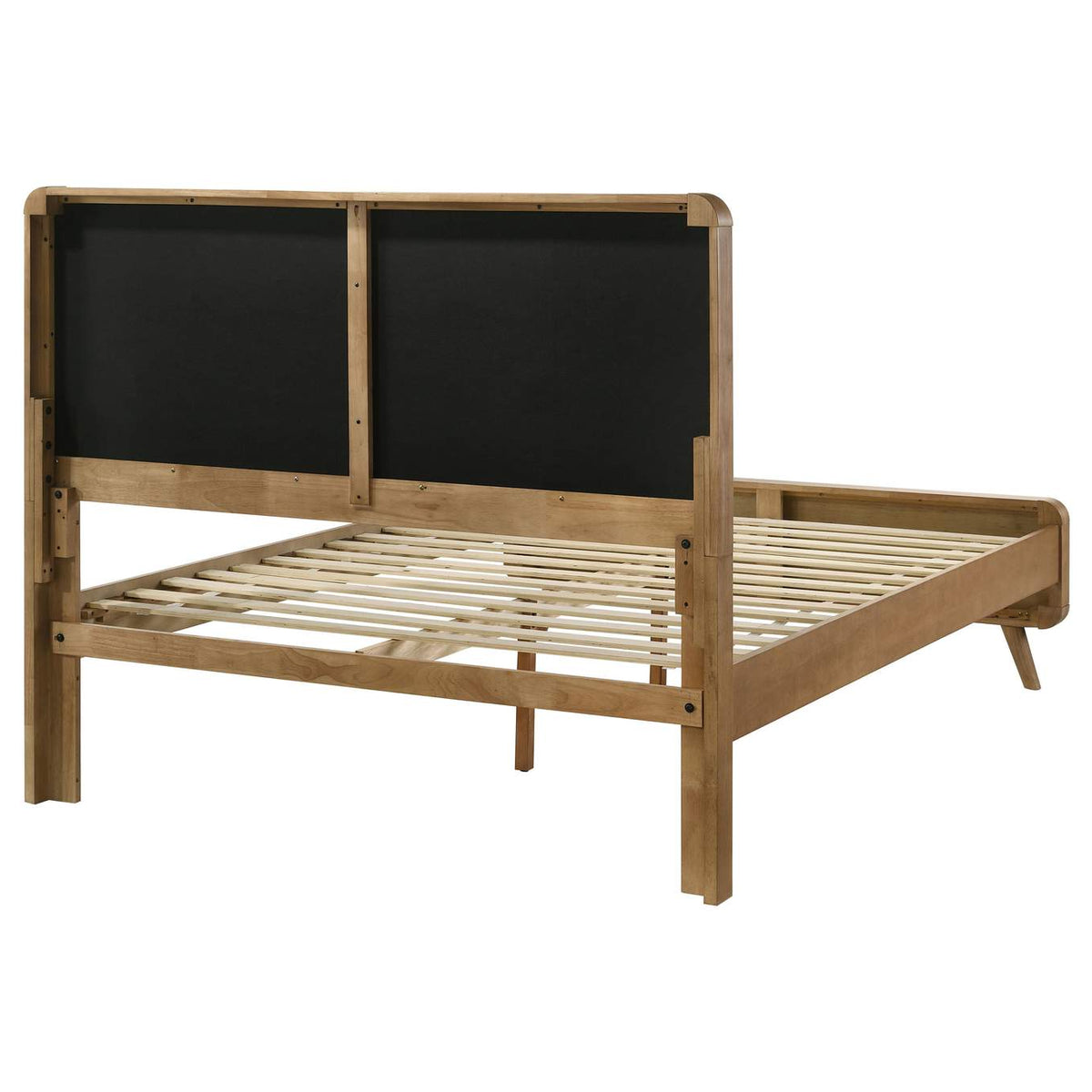 225091Q Robyn Wood Queen Platform Bed Light Ash