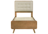 225091T Robyn Wood Twin Platform Bed Light Ash