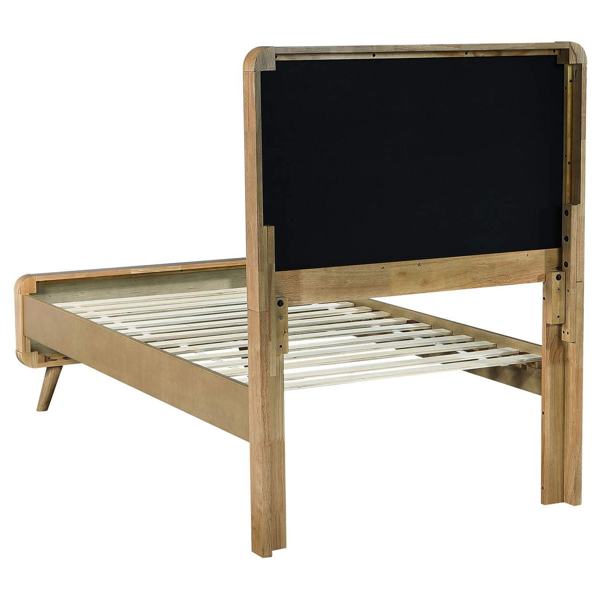 225091T Robyn Wood Twin Platform Bed Light Ash