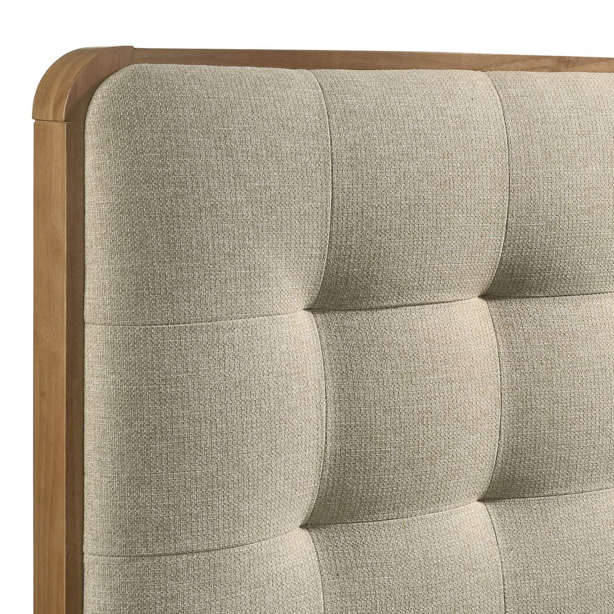 225091T Robyn Wood Twin Platform Bed Light Ash