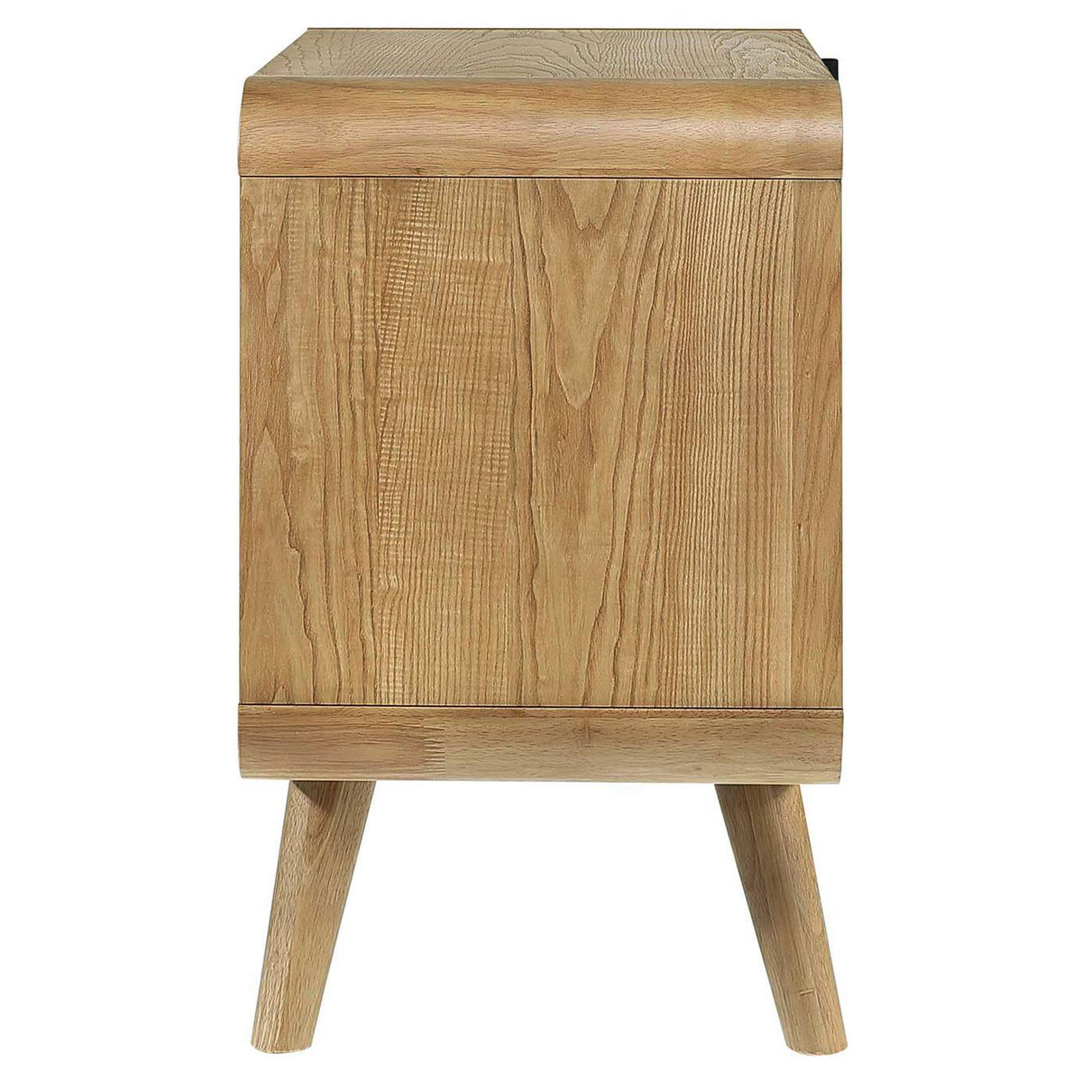 225092 Robyn 2-drawer Nightstand Bedside Table Light Ash