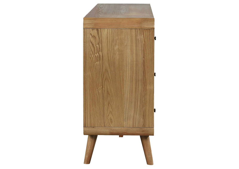 225093 Robyn 6-drawer Bedroom Dresser Light Ash
