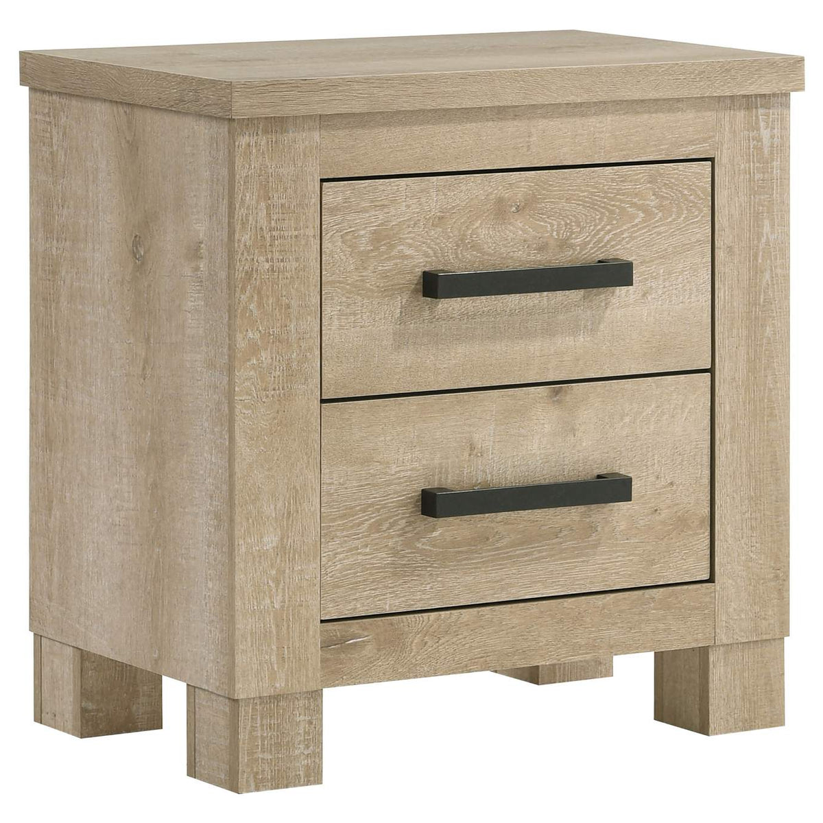 225101KE-S4 Oakglen 4-piece Eastern King Bedroom Set Weathered Oak