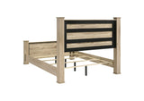 225101KE Oakglen 55-inch Eastern King Panel Bed Weathered Oak