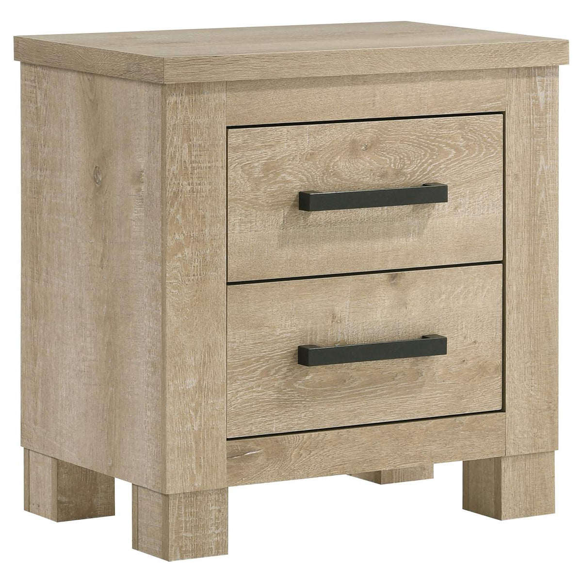 225101Q-S5 Oakglen 5-piece Queen Bedroom Set Weathered Oak