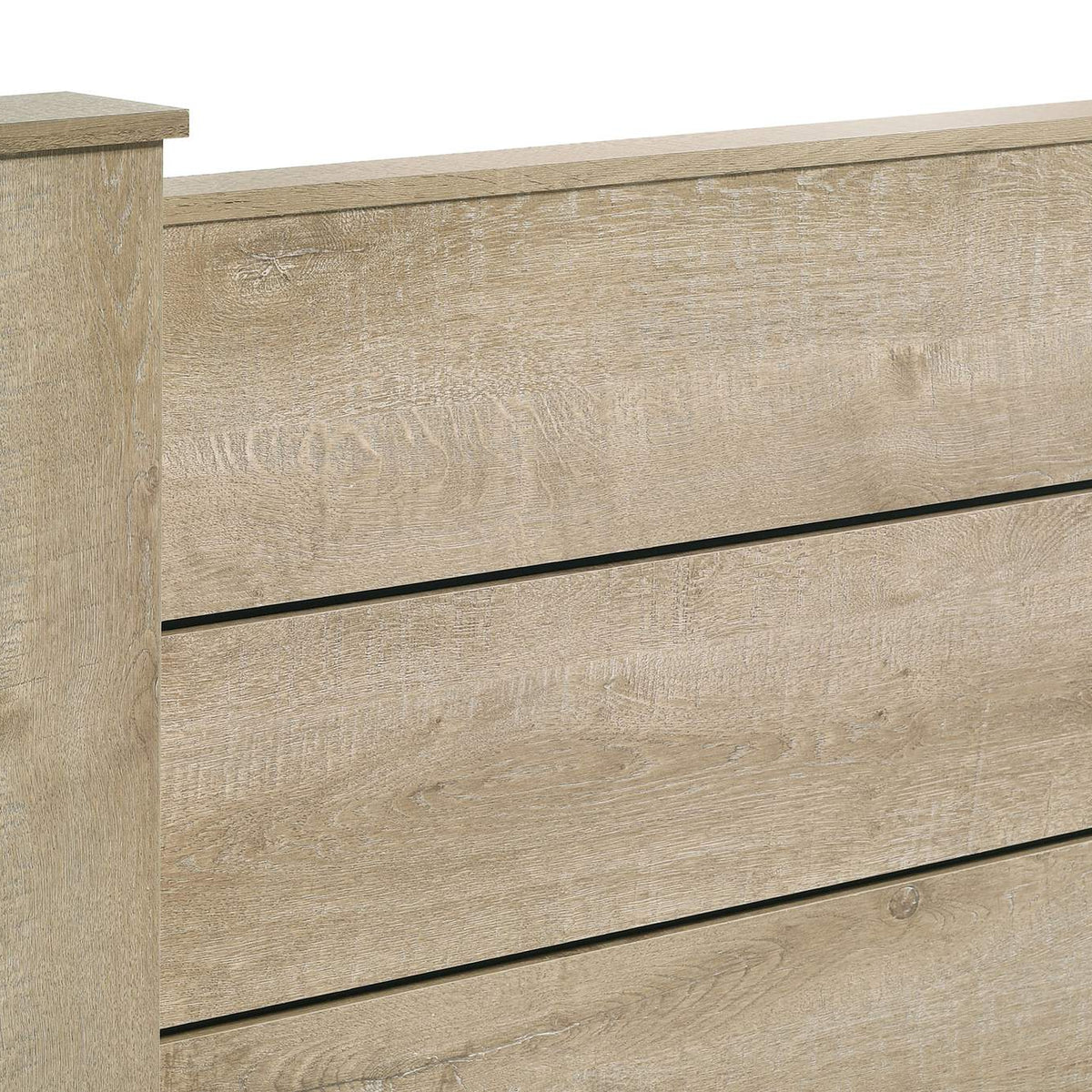 225101Q-S5 Oakglen 5-piece Queen Bedroom Set Weathered Oak