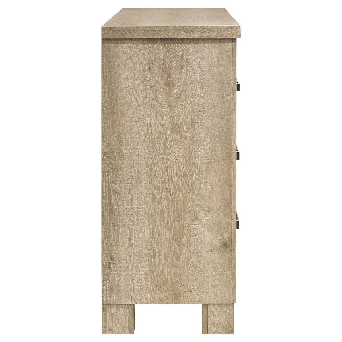 225103 Oakglen 6-drawer Bedroom Dresser Weathered Oak