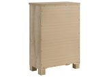 225105 Oakglen 5-drawer Bedroom Chest of Drawers Weathered Oak