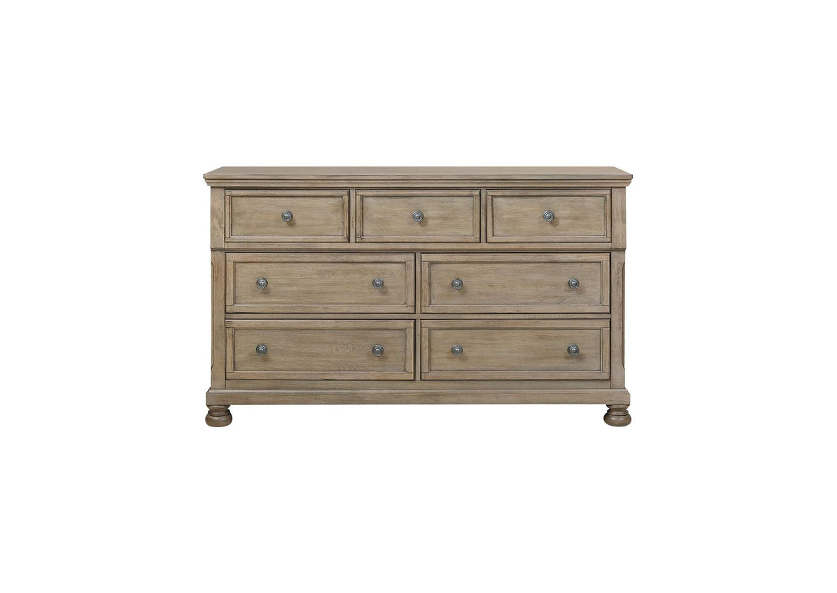 2259GY-5 Bethel Dresser, Hidden Drawer