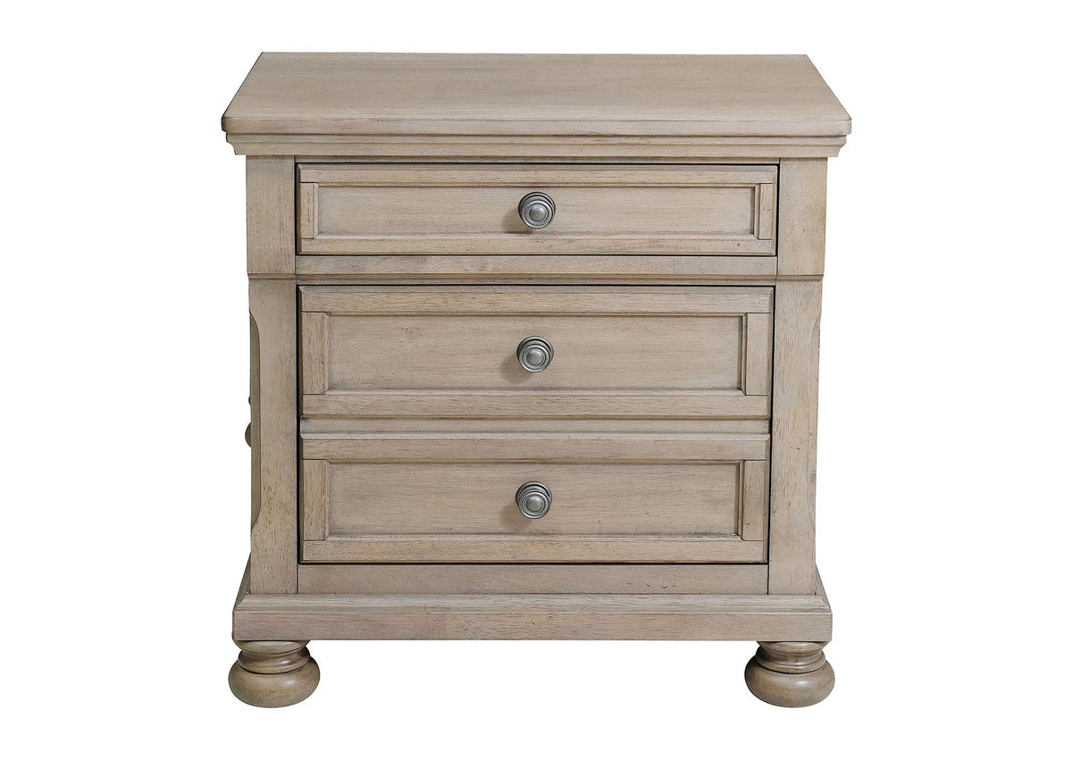 2259GY-4 Bethel Night Stand, Hidden Drawer