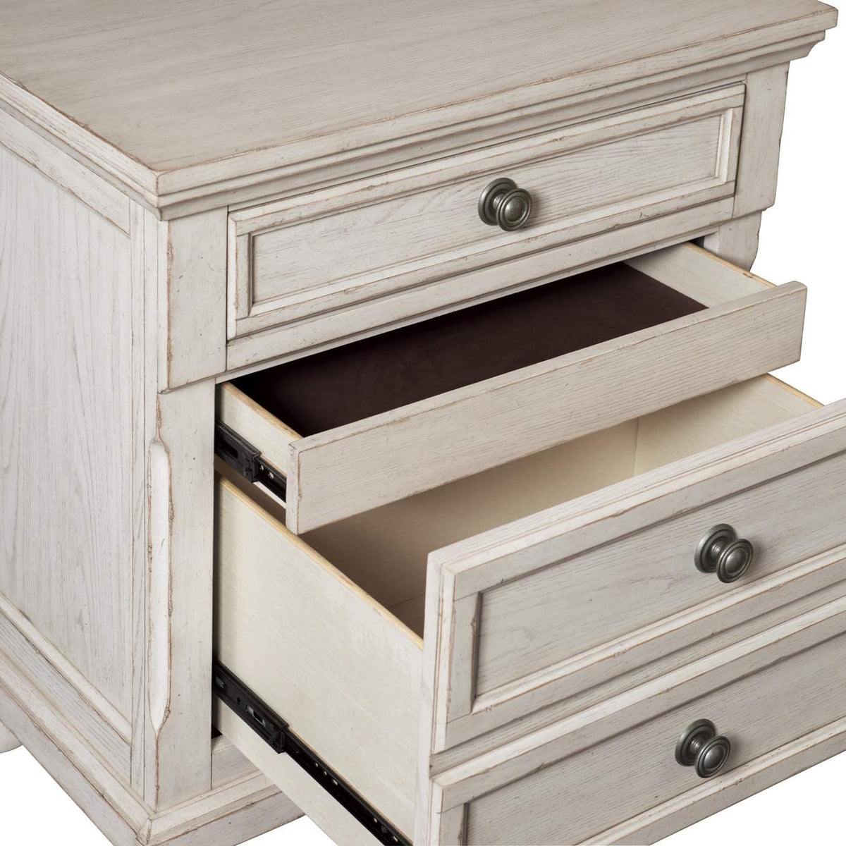2259W-4 Bethel Night Stand, Hidden Drawer