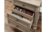 2259GY-4 Bethel Night Stand, Hidden Drawer