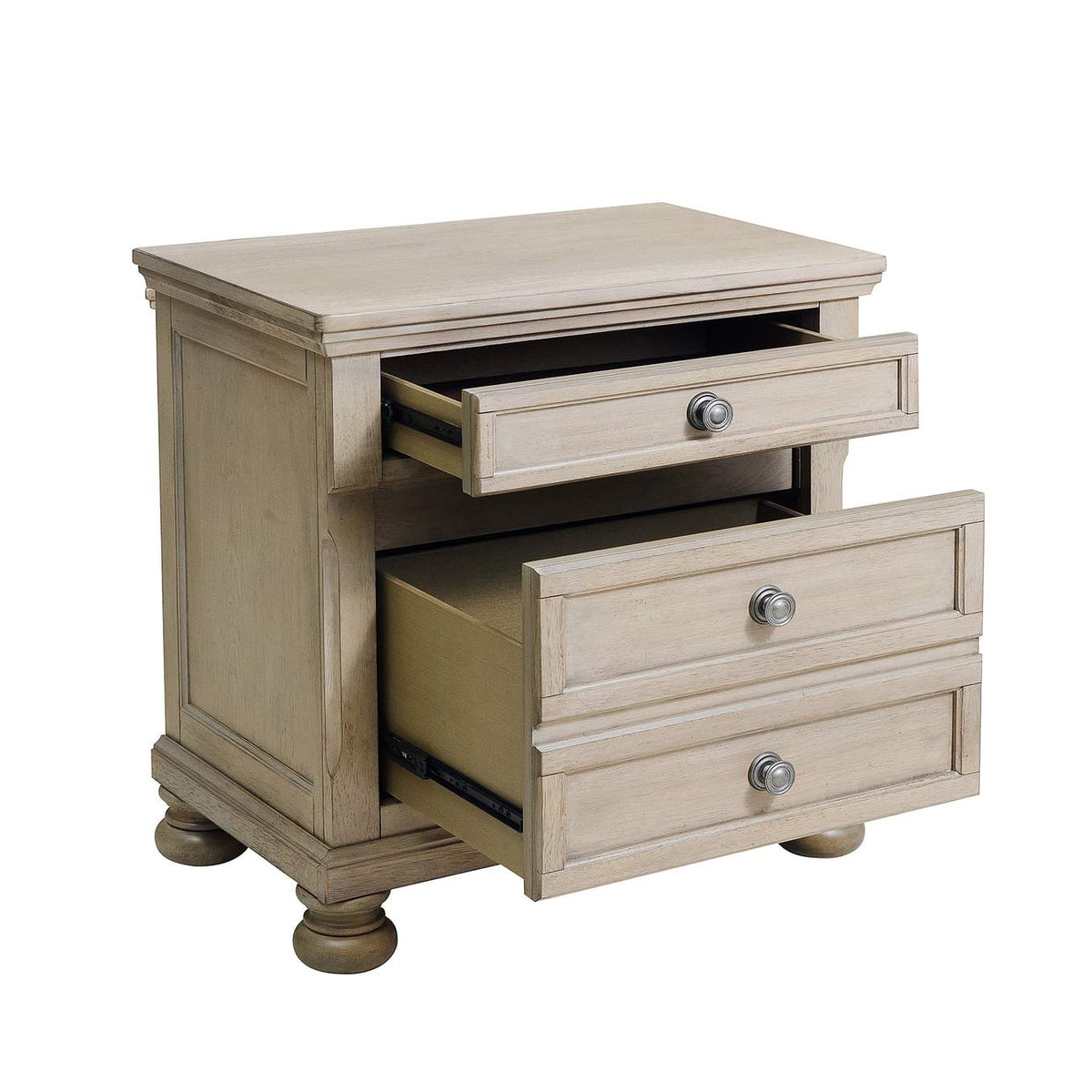 2259GY-4 Bethel Night Stand, Hidden Drawer