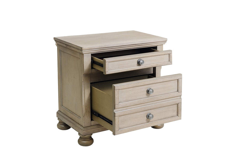 2259GY-4 Bethel Night Stand, Hidden Drawer
