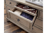 2259GY-5 Bethel Dresser, Hidden Drawer