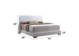 22637EK Lorimar Ek Bed with Led