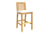 TOV-D44151 Amara Rattan Performance Fabric Bar Stool