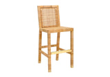 TOV-D44151 Amara Rattan Performance Fabric Bar Stool