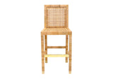 TOV-D44151 Amara Rattan Performance Fabric Bar Stool