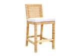 TOV-D44149 Amara Rattan Performance Fabric Counter Stool