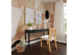 TOV-H21011 Amara Charcoal Rattan Desk