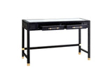 TOV-H21011 Amara Charcoal Rattan Desk