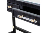TOV-H21011 Amara Charcoal Rattan Desk