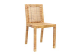 TOV-D44150 Amara Rattan Performance Fabric Dining Chair