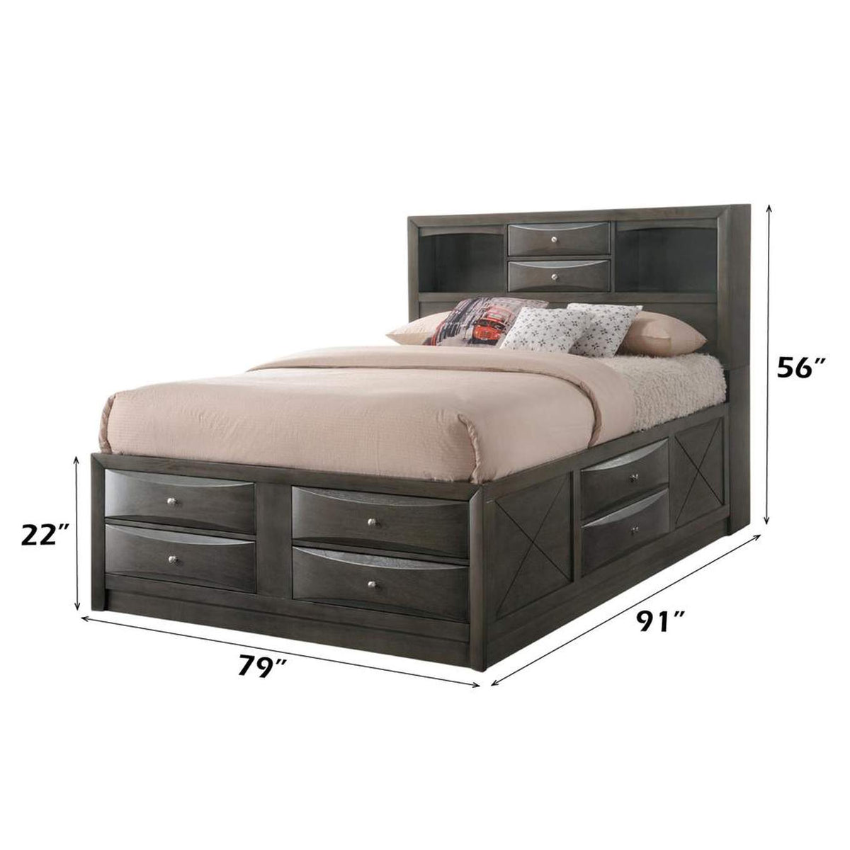 22696EK Ireland Ek Bed with Storage
