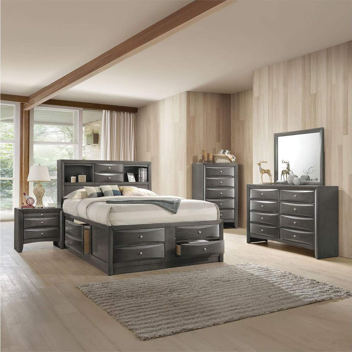 22696EK Ireland Ek Bed with Storage