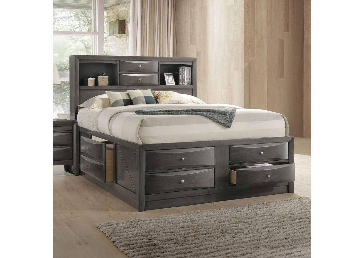 22700Q Ireland Queen Bed with Storage