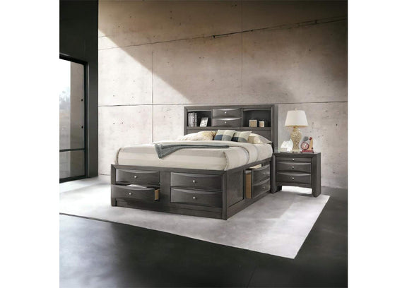 22700Q Ireland Queen Bed with Storage