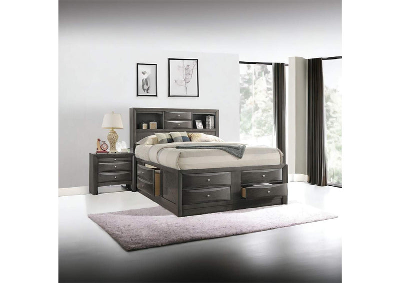 22710F Ireland Full Bed with Storage