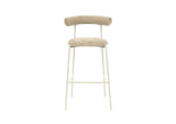 TOV-D68772 Liliana Taupe Performance Velvet Bar Stool