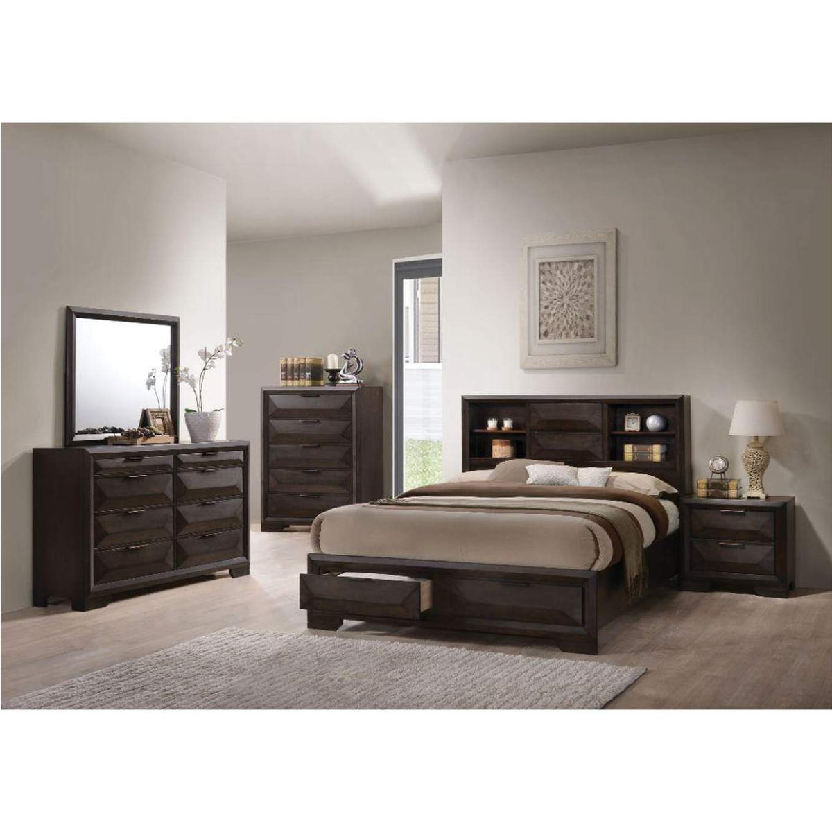 22867EK Merveille Ek Bed with Storage