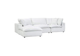REN-L0092-SEC Cali Pearl Performance Fabric Modular 4 Piece Sectional