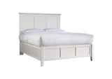 4NA4L6 Paragon Wood Panel Bed In White