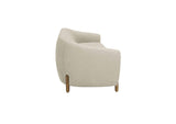 TOV-IHL68674 Lina Grey Textured Linen Sofa