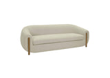 TOV-IHL68674 Lina Grey Textured Linen Sofa