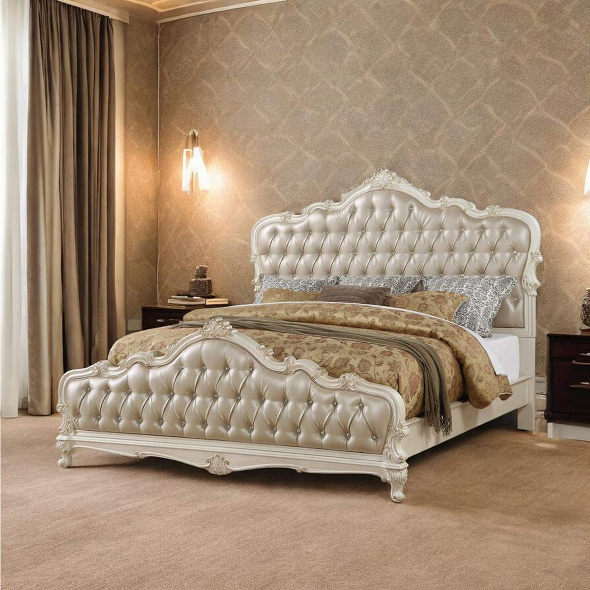 23540Q Chantelle Queen Bed