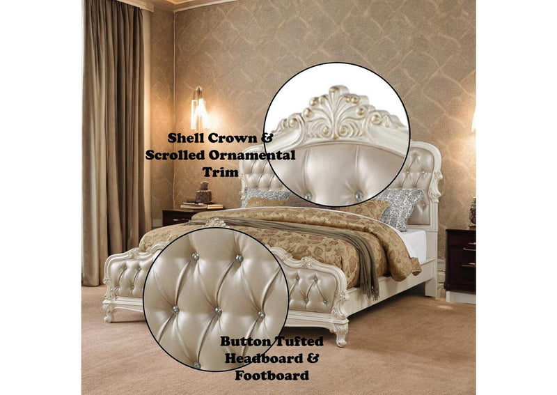 23540Q Chantelle Queen Bed