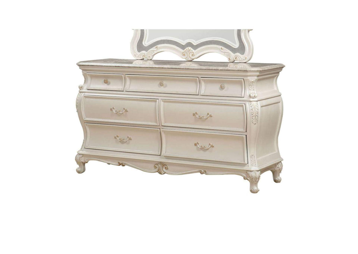 23545 Chantelle Dresser with Marble Top
