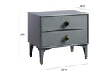 TOV-B44052 Divine Grey Nightstand