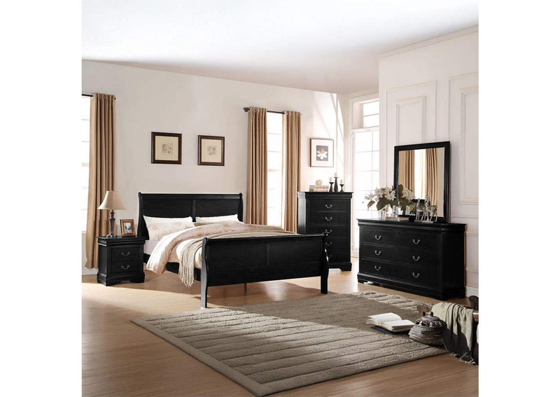 23727EK Louis Philippe Ek Bed