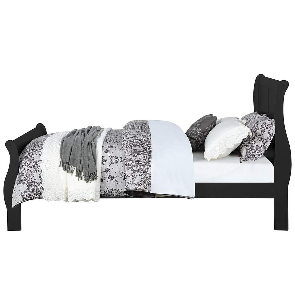 23730Q Louis Philippe Queen Bed