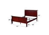 23760T Louis Philippe Twin Bed