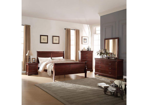 23760T Louis Philippe Twin Bed