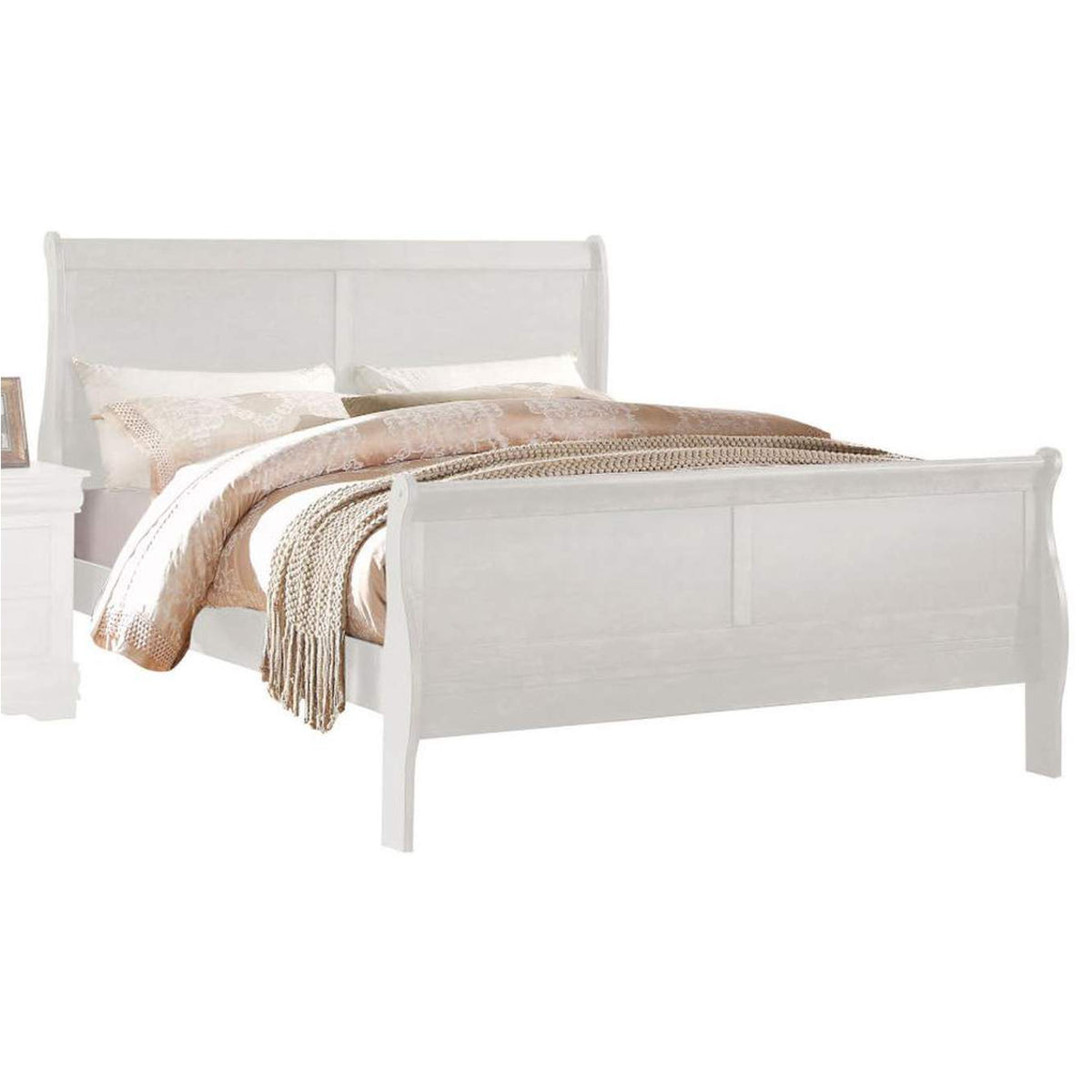 23830Q Louis Philippe Queen Bed